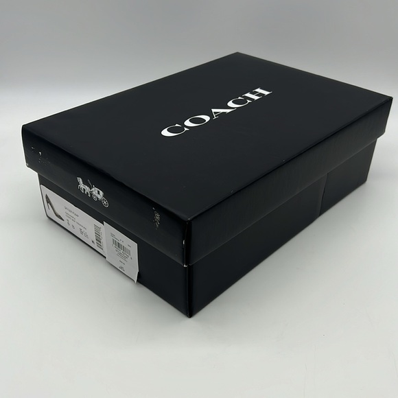 Coach Skyler Monogram Jacquard Pumps Oak Maple - Picture 15 of 15